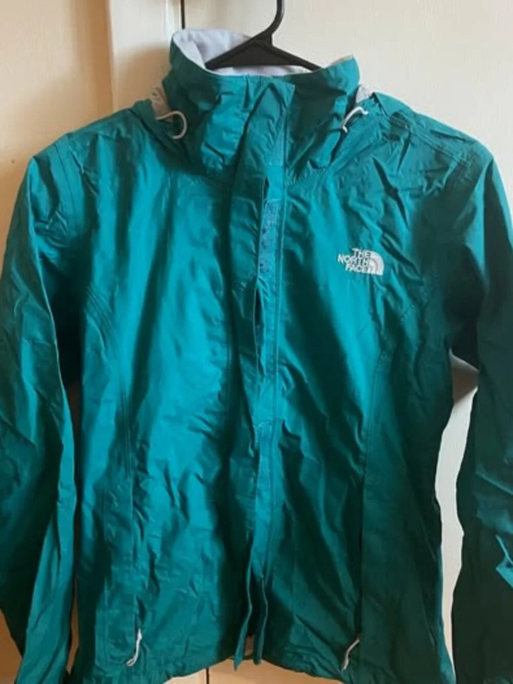 Teal North Face Shell - Picture 1 of 2